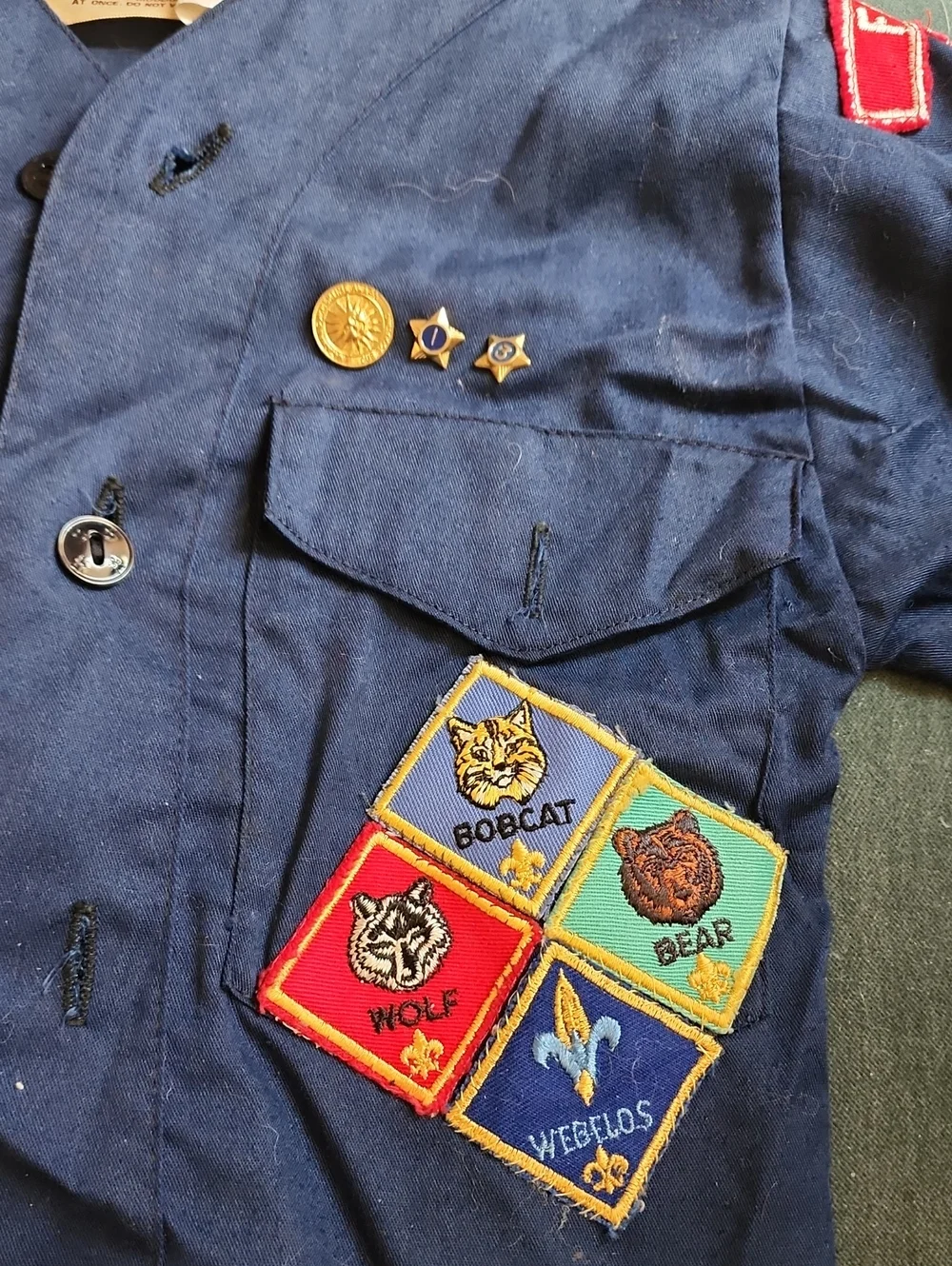 Vintage Boy Scouts Of America Uniform.
